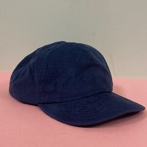 Madewell Men's Dark Blue Corduroy Cap